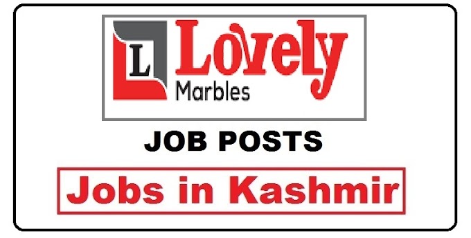 Lovely Marbles  Sanitation Srinagar Jobs Recruitment 2021 Apply Now JK Crown