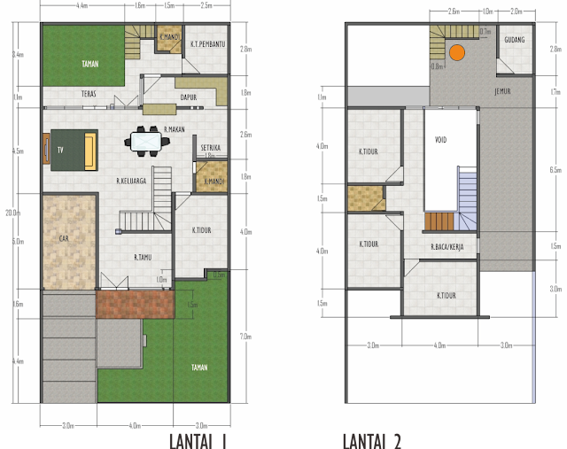 Desain Rumah Minimalis 10 X 20 Gambar Foto Desain Rumah