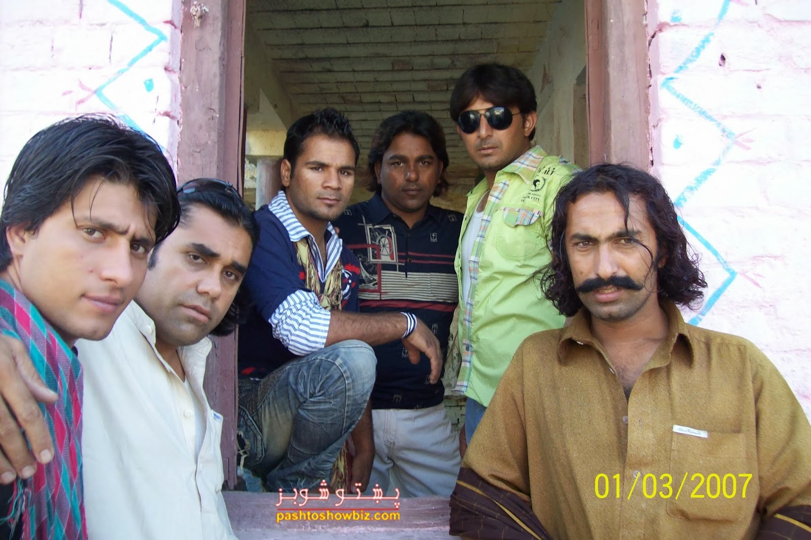 Zeeshan Khan Talash, Janwali Alamzai and Crew Member