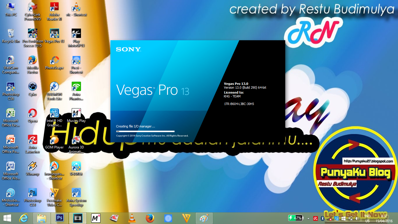 PunyaKu Blog Membuat Frame Bergerak Sony Vegas Pro