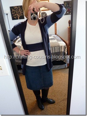 no sew infinity scarf (7.5)