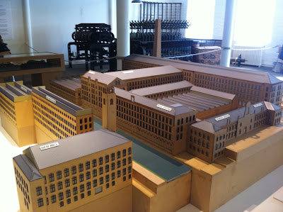 A model of Salt Mill – it's like a small city!