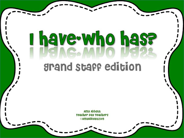 "I Have/Who Has?": Grand Staff Edition