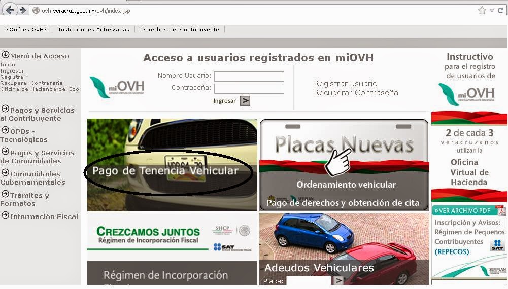 DIVERSIFICANDO EL CONOCIMIENTO. COMO PAGAR TENENCIA