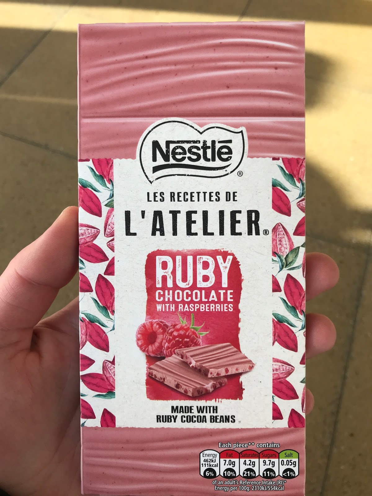 Nestlé launches Les Recettes de l'Atelier with Ruby chocolate for  Valentine's Day