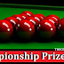2015 UK Snooker Championship Prize Money Distribution