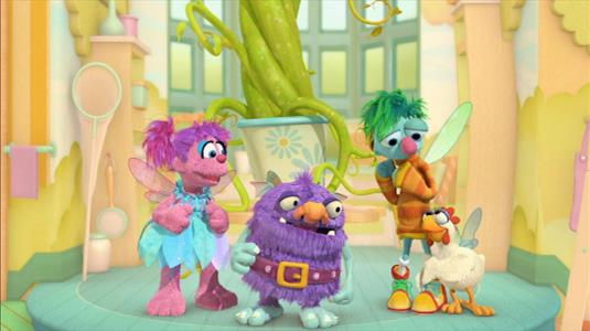 Sesame Street Episode 4525. Abby's Flying Fairy School Fairies and the Beanstalk.