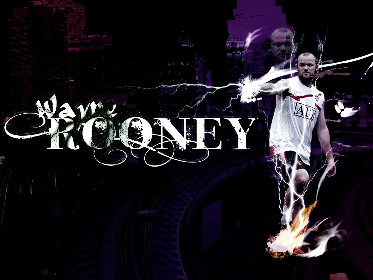 ALL FOOTBALL STARS: Wayne Rooney Wallpapers