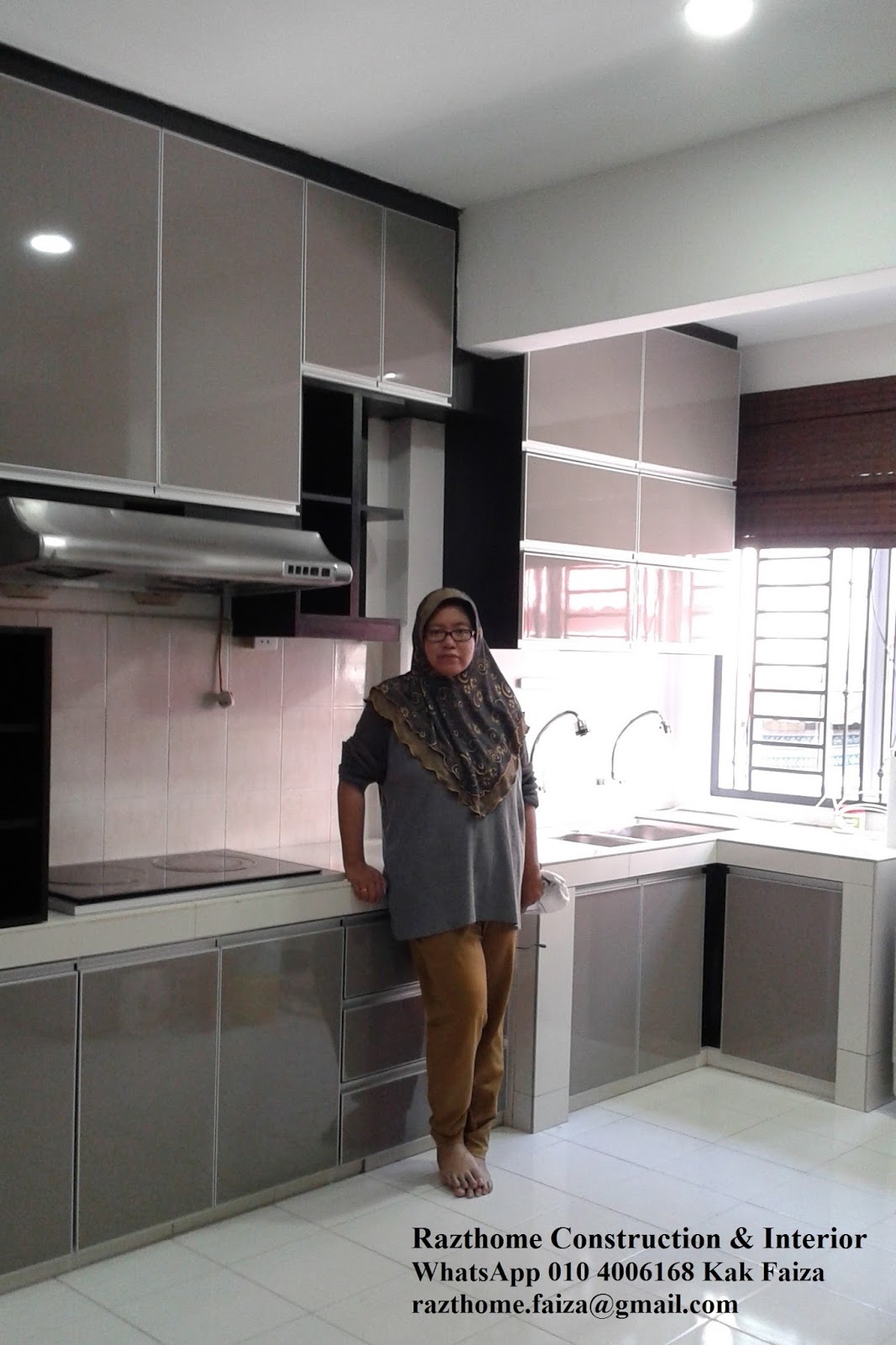  Kabinet Dapur Warna Kelabu  Desainrumahid com