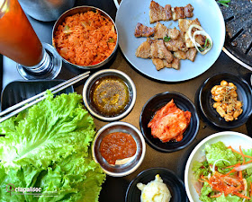 Samgyupsal from Soban K-Town Grill