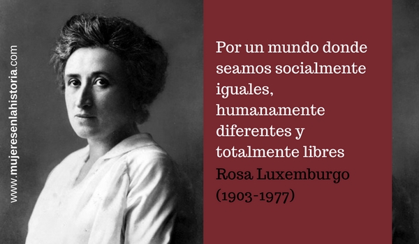 Resultado de imagen de rosa luxemburgo en la primera guerra mundial