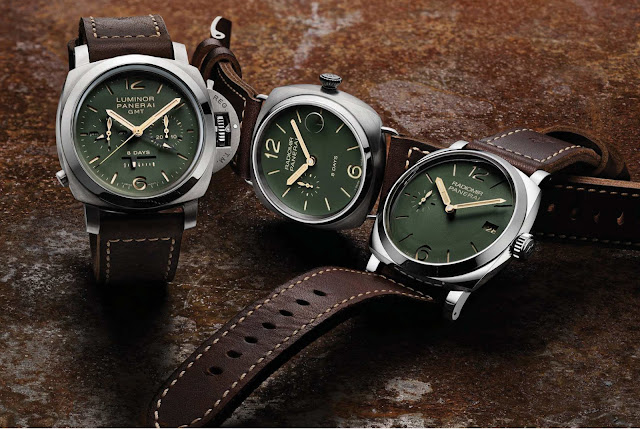 Panerai Green Dial Collection