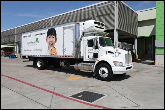 Houston Food Bank Kenworth T370