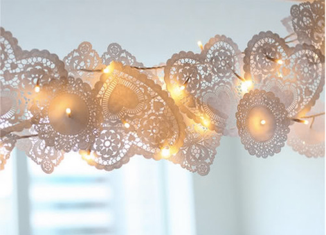 Here's an idea for you Take one string of fairy lights