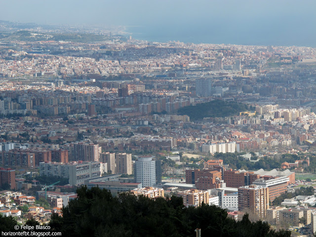 Panorámica de Barcelona desde Collserola