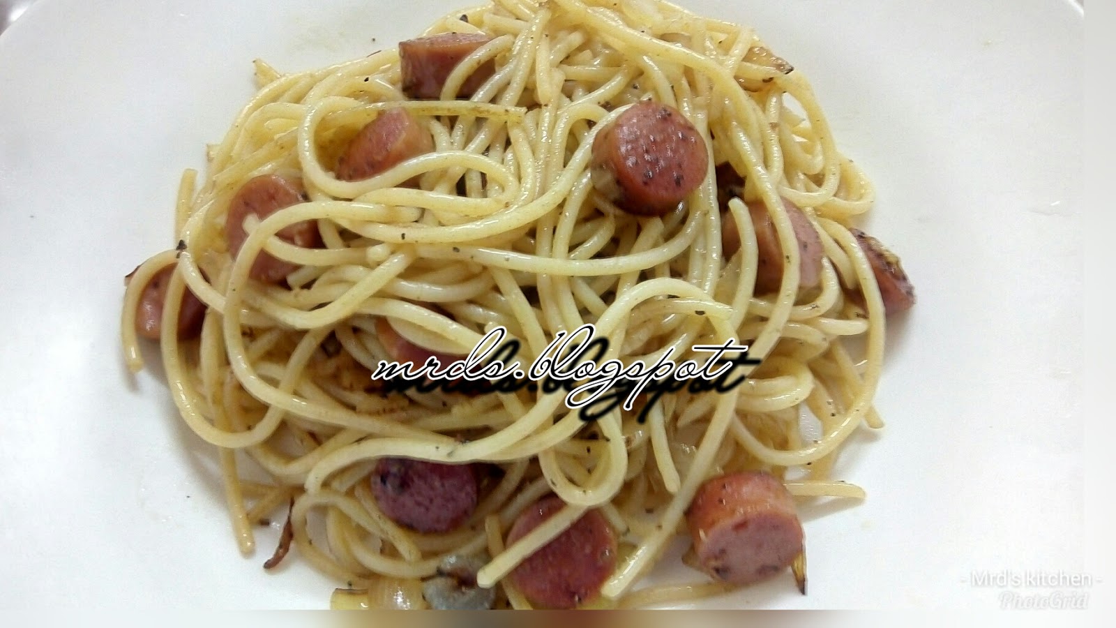 Resepi Spaghetti Aglio E Olio Mudah dan Sedap ~ Makmal 