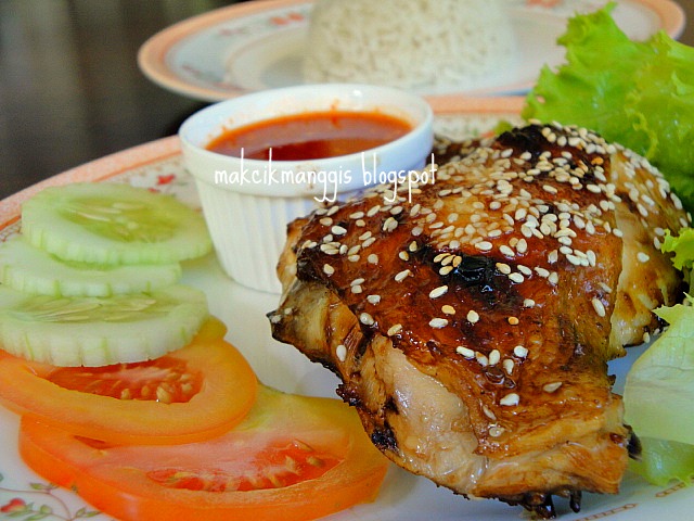 Jom masak, jom makan makan: Nasi Ayam Madu Berbijan