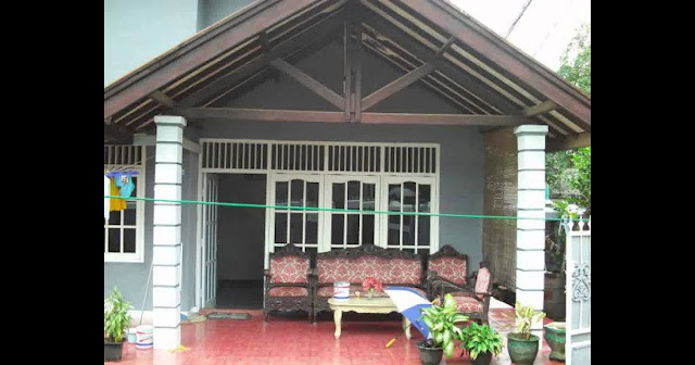 model dak teras rumah minimalis