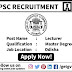 OPSC Recruitment 2020 (606 Vacancy) Apply for Lecturer Post