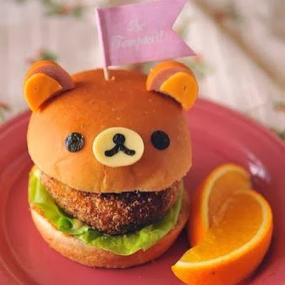 How to Do Cute Bear Hamburgers. 