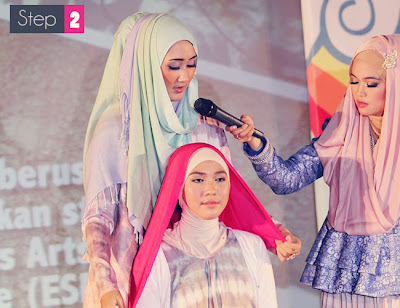 Gambar Cara Memakai Jilbab Pashmina Ala Dian Pelangi Praktis