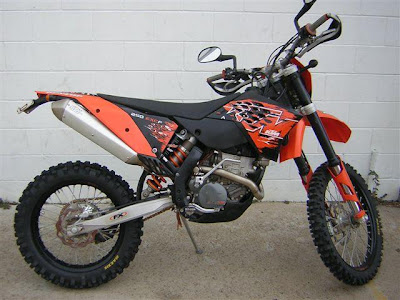 Ktm 250 Excf. 2010 KTM new 250 EXC-F Bike is