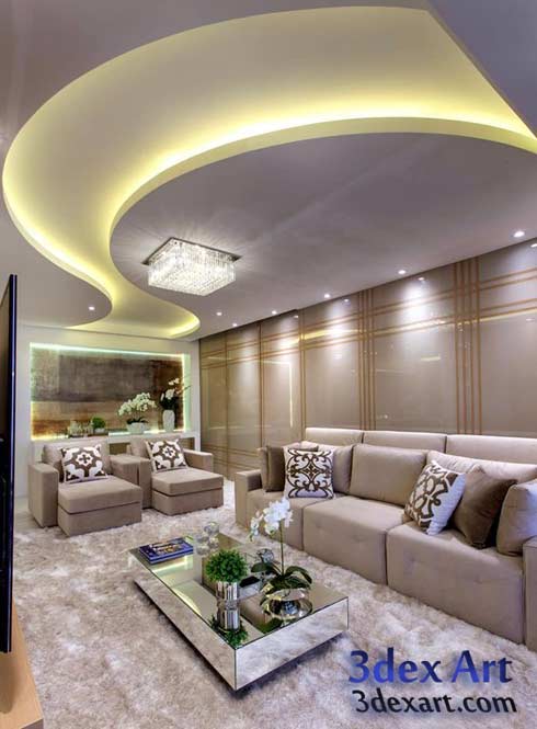 Latest false ceiling designs for living room and hall 2019