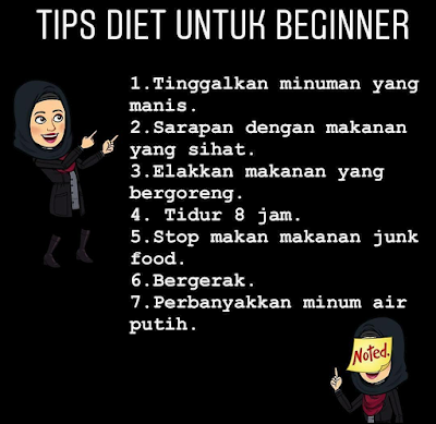 Tips diet bagi beginner