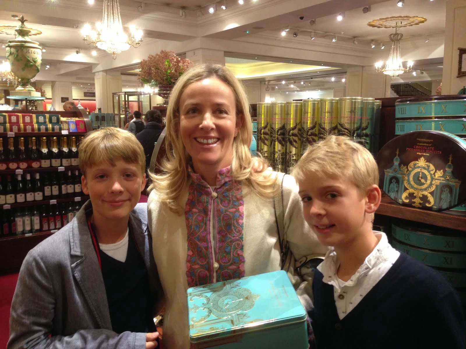 At Fortnum and Mason