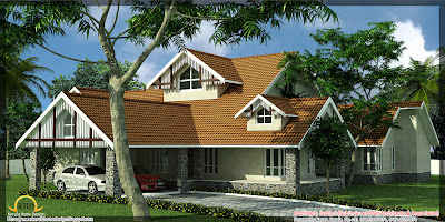 5500 Sq. Ft. House Elevation