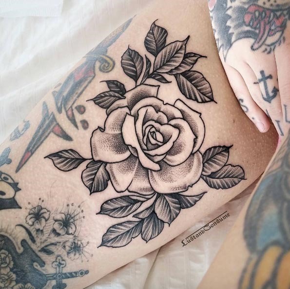 este_dotwork_rosa este_dotwork_rosa