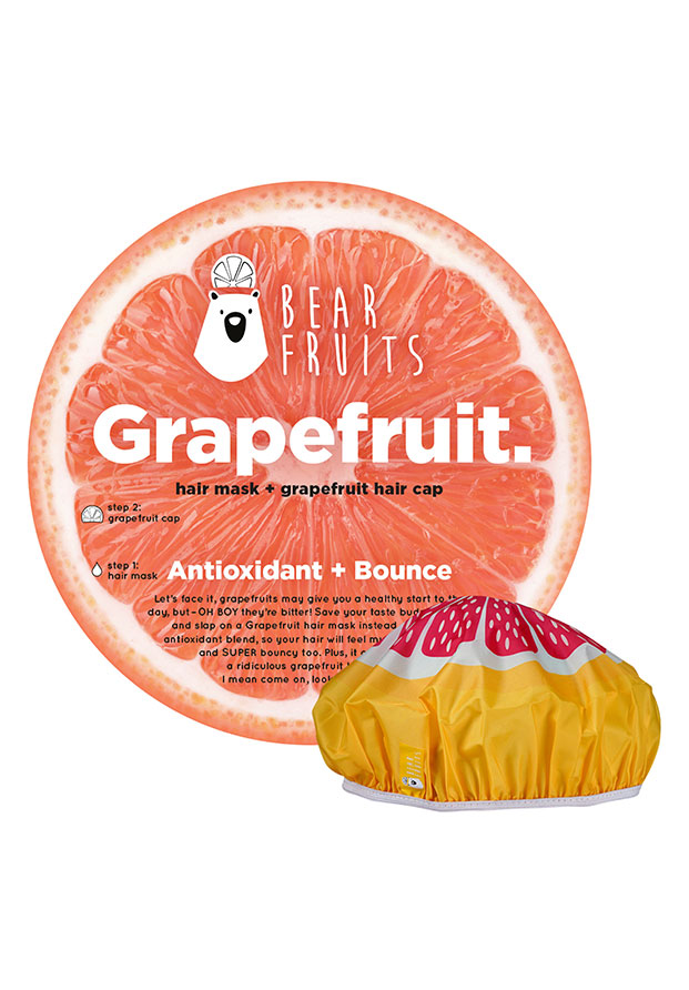 Grapefruit Hair Mask + Cap de Bear Fruits