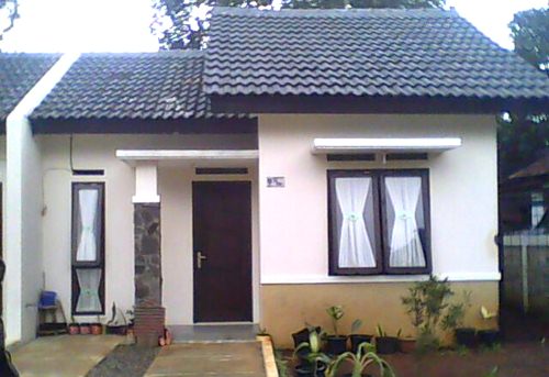 Contoh desain rumah minimalis type 21