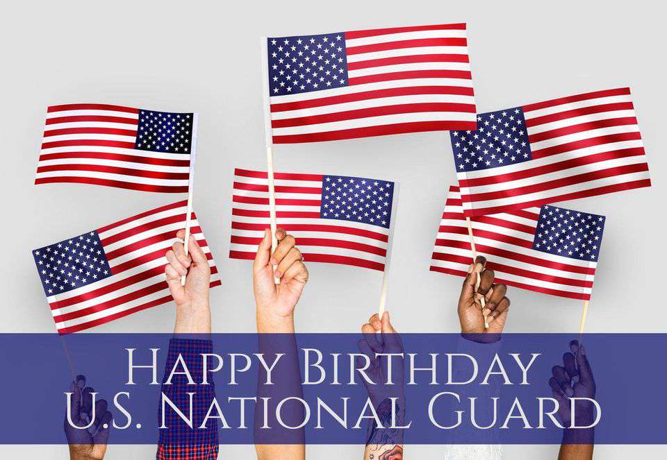 U.S. National Guard Birthday Wishes Images