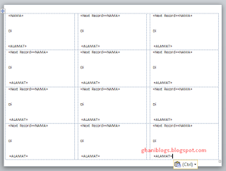 Cara Membuat Label Undangan dengan MS Word