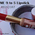 Lakme 9 to 5 Matte Lipstick in Red Coat Review and Swatches