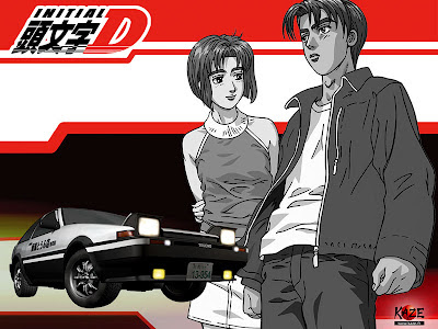 initial d anime anuncio retorno 2012