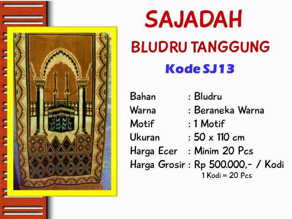 Katalog Sajadah Pusat Souvenir Sajadah Toko Sajadah 