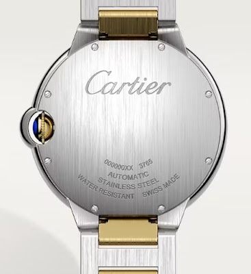 Ballon Bleu de Cartier à cadran argent bicolore W2BB0031