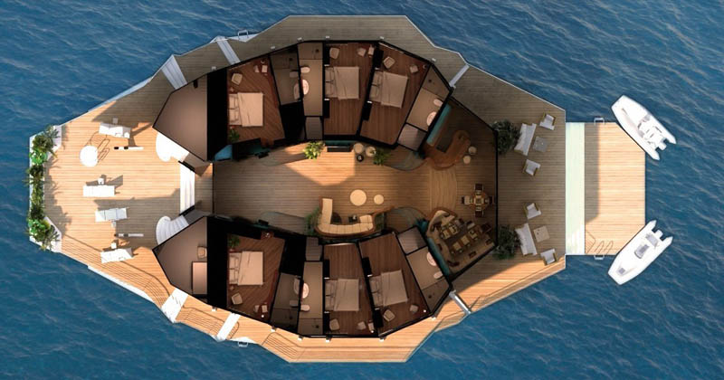 Orsos Islands - a luxury floating island