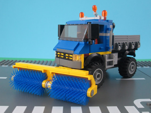 Set LEGO City 60152 Sweeper & Excavator