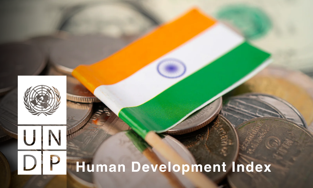 India Ranks #134 on UN's Human Development Index 2022
