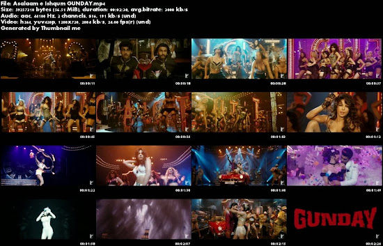 Asalaam e Ishqum - Gunday (2014) Full Music Video Song Free Download And Watch Online at worldfree4u.com