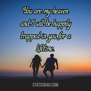 Cute Love Status for Him