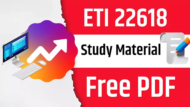 ETI Emerging Trends in Computer and Information Technology 22618 Study Material