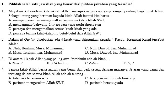 Contoh Soal Essay Tentang Zakat - Simak Gambar Berikut