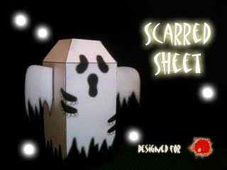 Scarred Sheet Papercraft