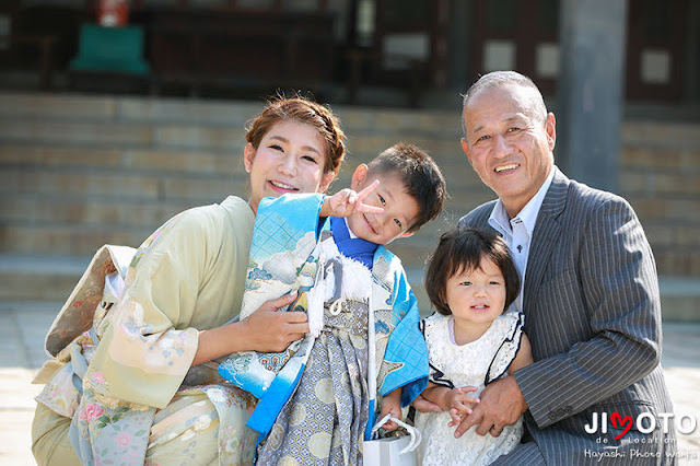 豊国神社で七五三出張撮影