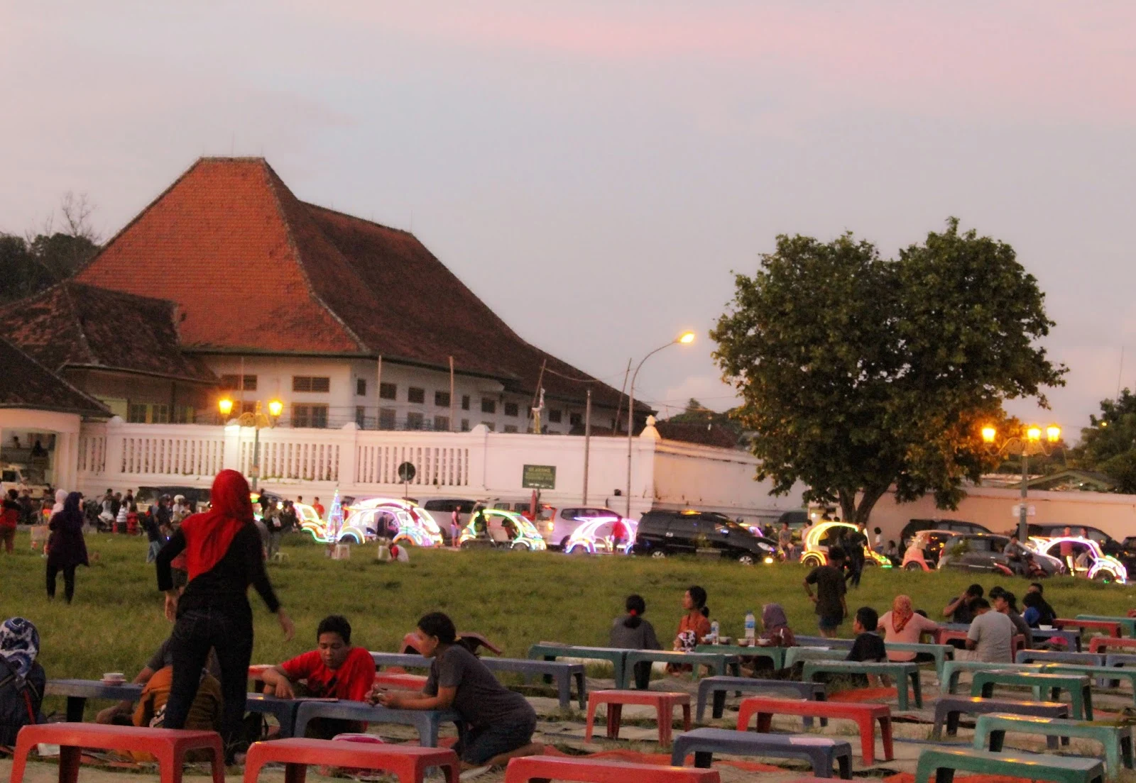 Pemandangan Indah Di Alun-alun Kidul Yogyakarta