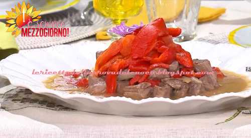 Bocconcini con peperoni in agrodolce ricetta Ivano Ricchebono